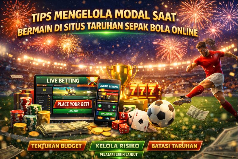 Tips Mengelola Modal Saat Bermain di Situs Taruhan Sepak Bola Online